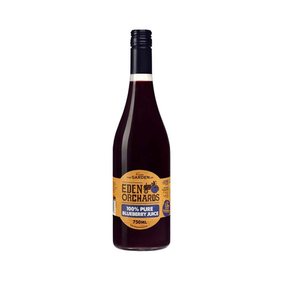 eden orchards pure blueberry juice 750ml