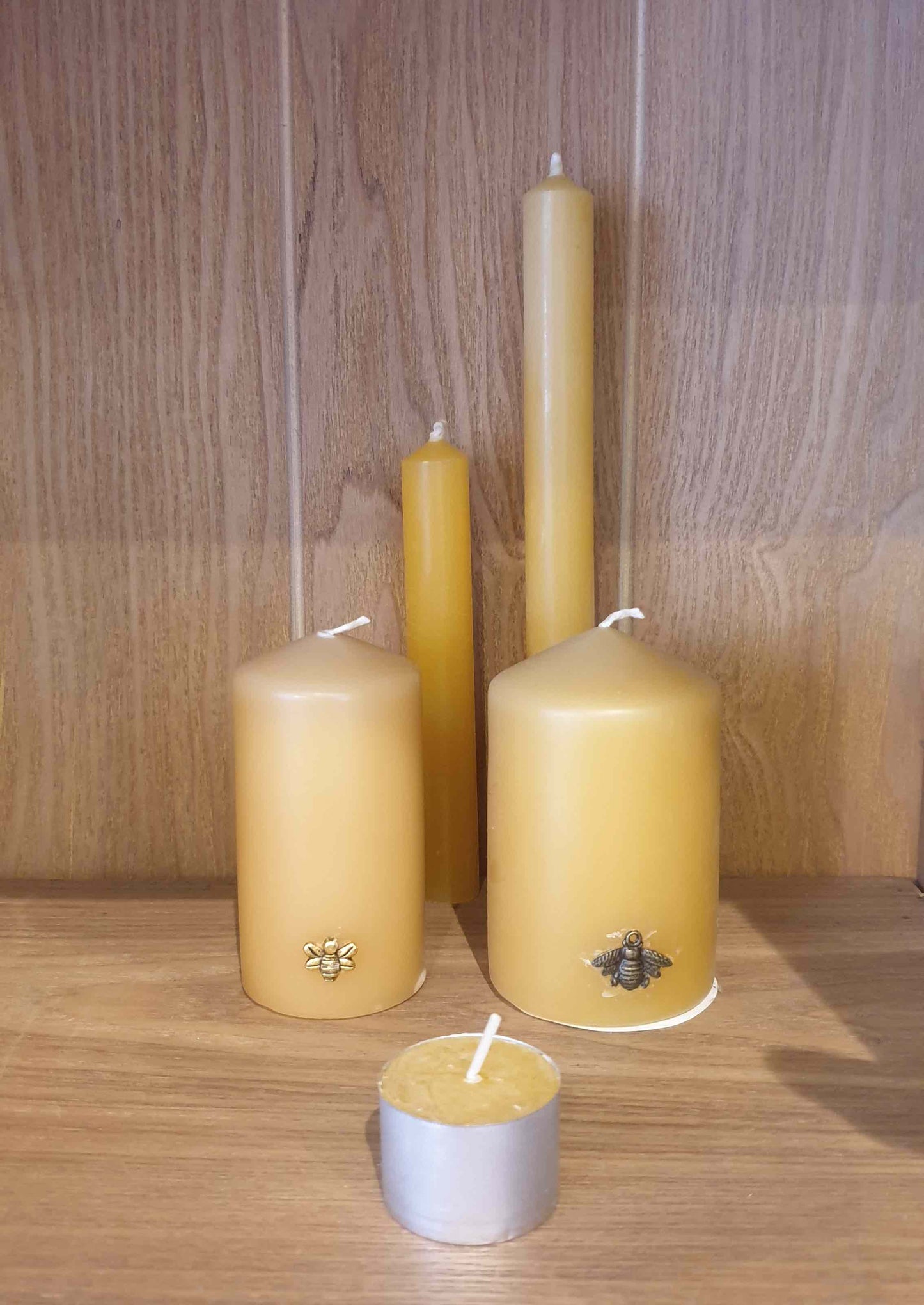 candle natural beeswax range