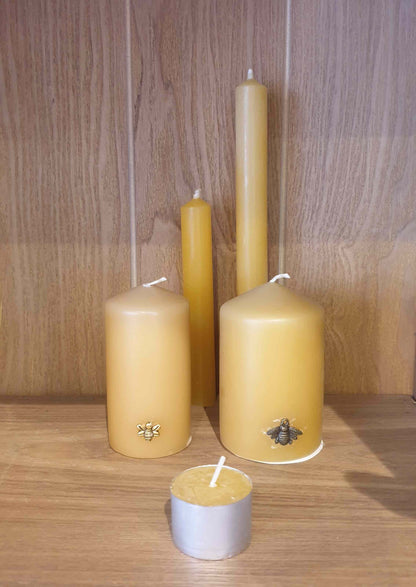 candle natural beeswax range