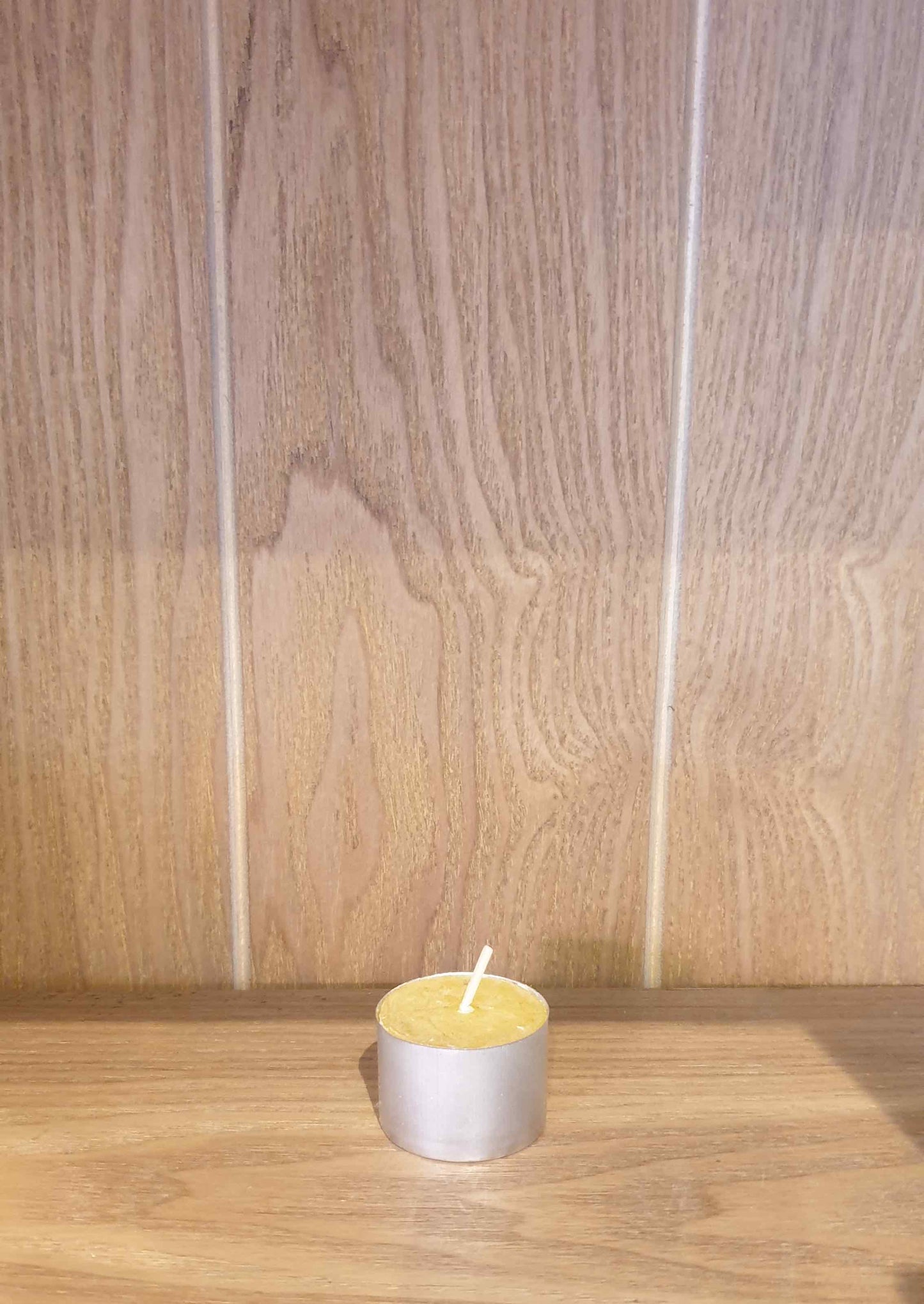 candle natural beeswax tealight