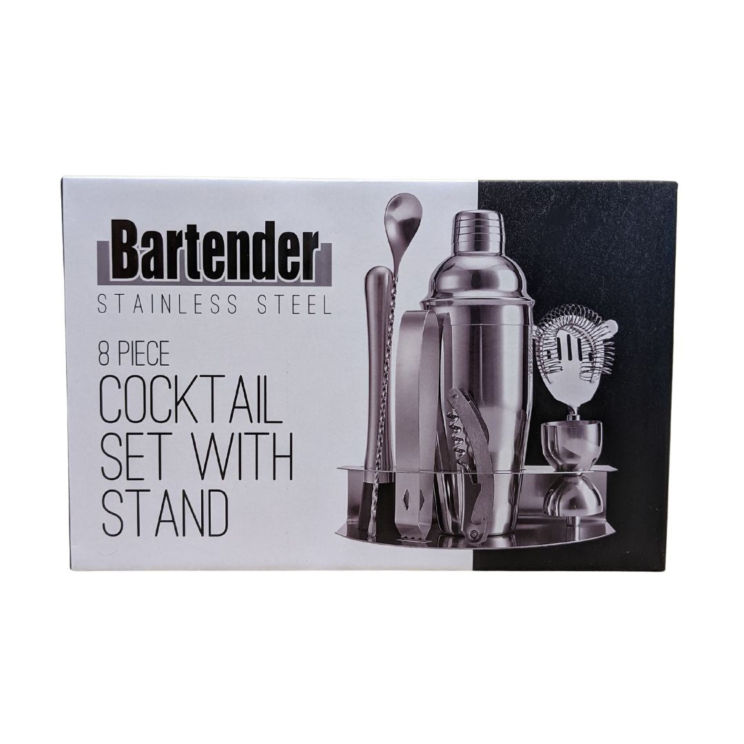 bartender stainless steel cocktail set