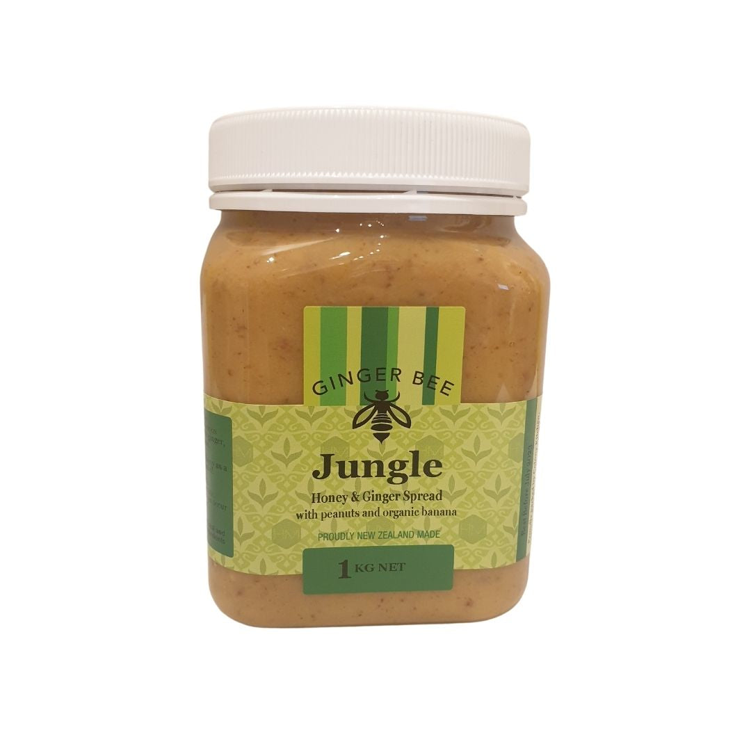 gingerbee jungle honey ginger peanut banana 1kg