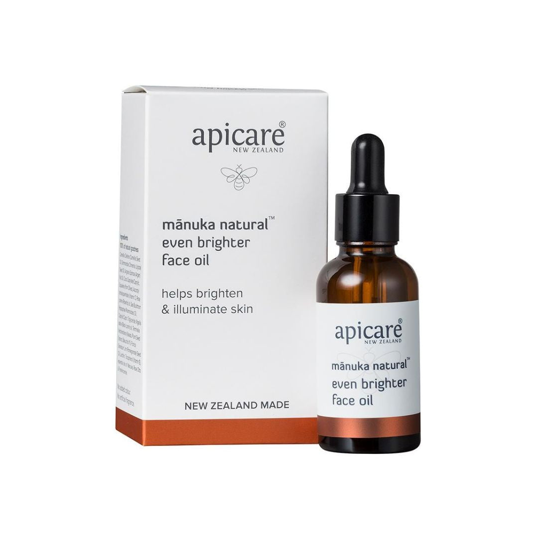 apicare manuka natural even brighter face oil 30ml