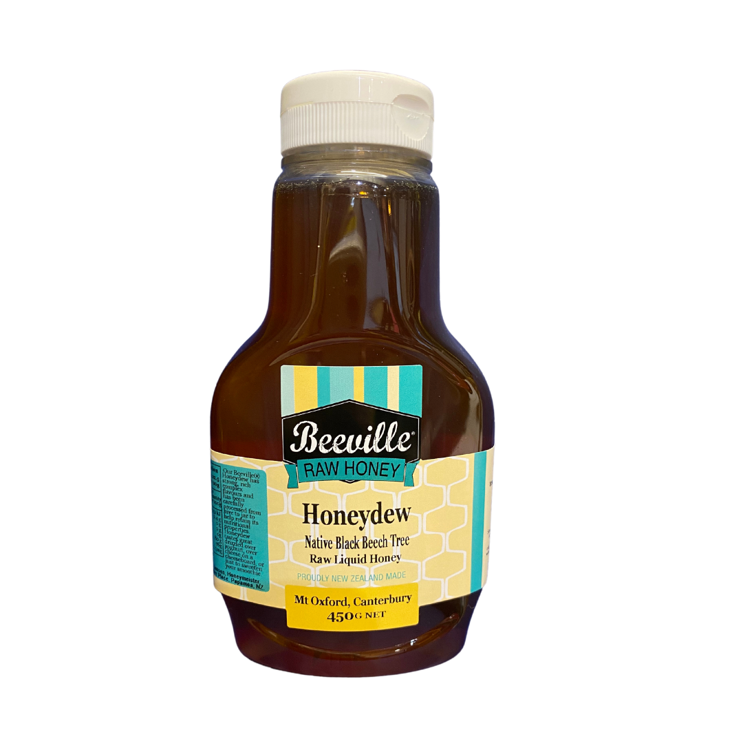 beeville natural raw honey honeydew bottle drizzle