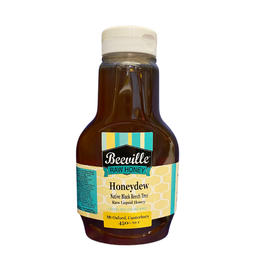 beeville natural raw honey honeydew bottle drizzle