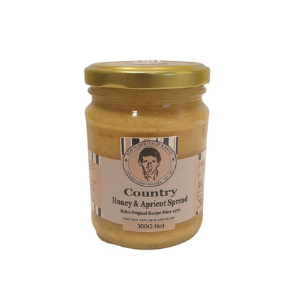robs heritage country honey apricot 300g