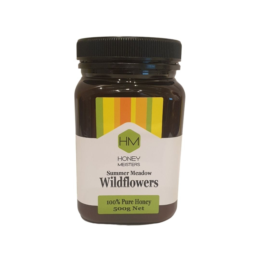 honeymeisters summer meadow wildflower honey 500g