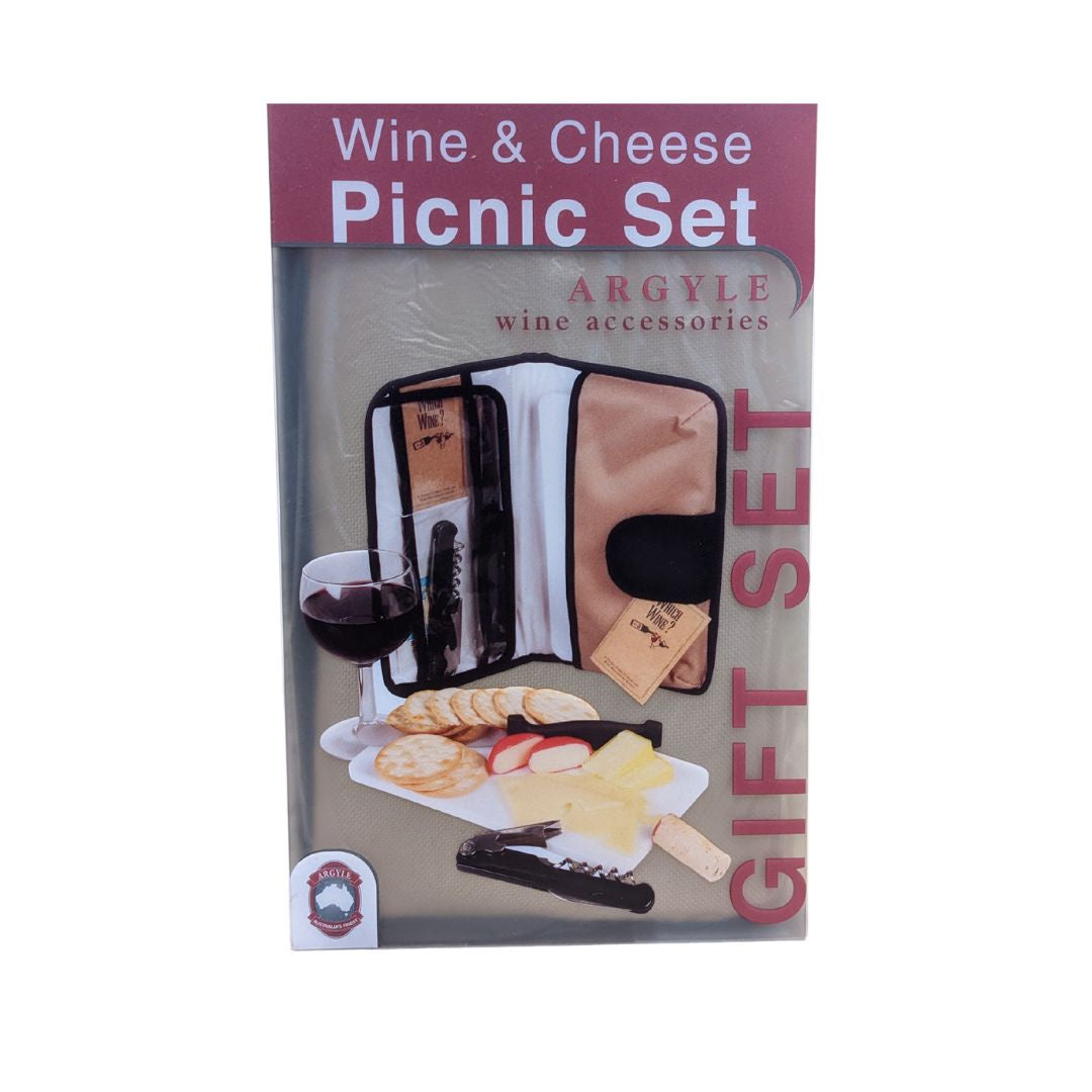 wine cheese picnic set